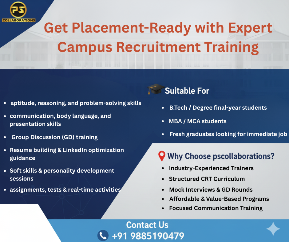 Campus Placement Training in Ameerpet Hyderabad